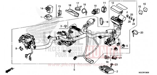 FAISCEAU DES FILS CB1100NAJ de 2018